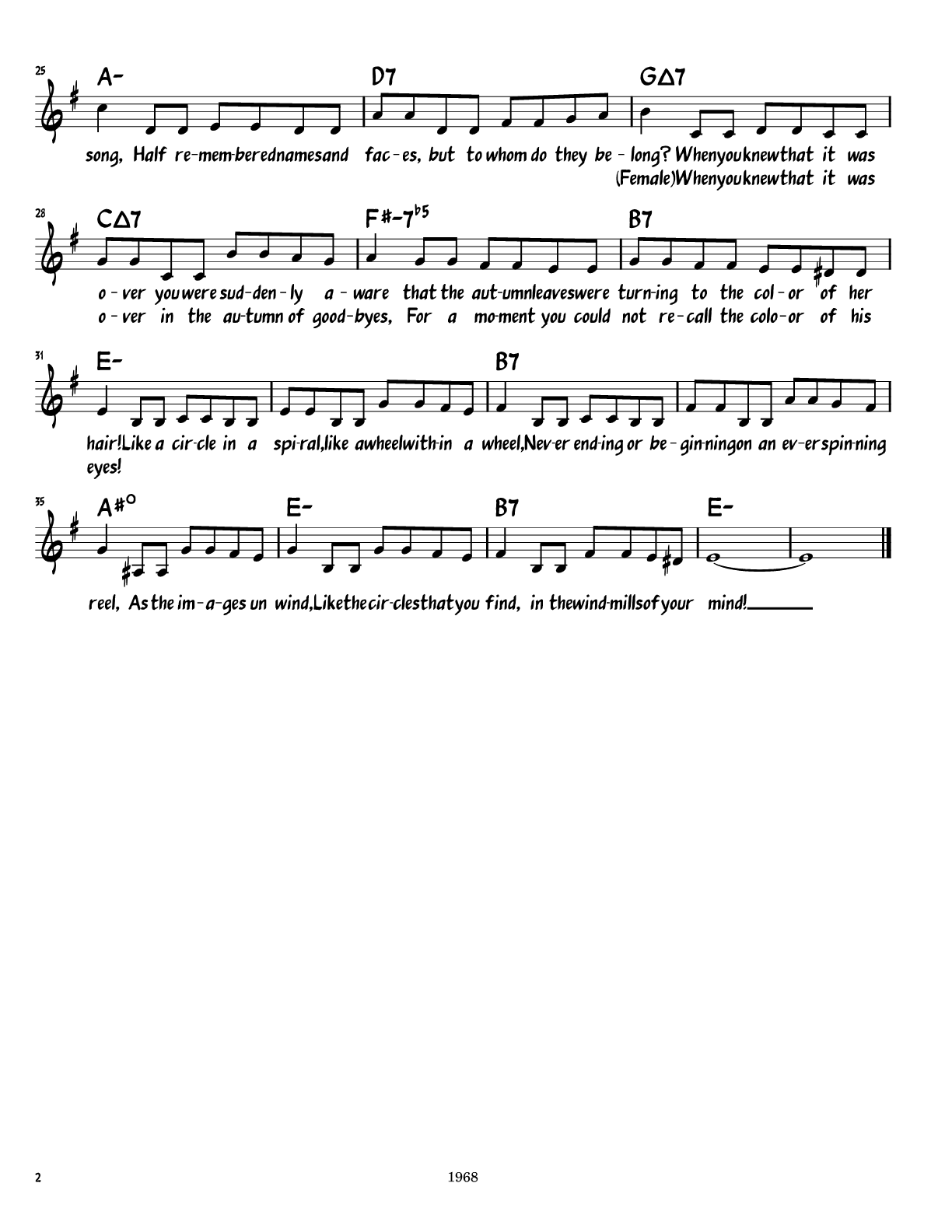 Sheet Music
